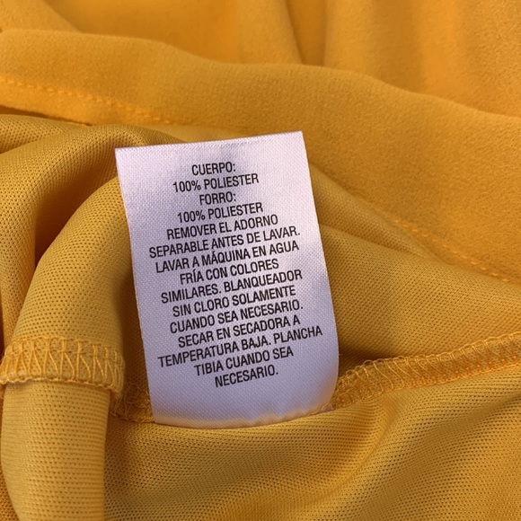 Thalia Sodi Gold Dress • Sz M - Picture 8 of 11